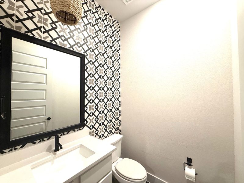 Furnished interior view inside a new home in Parmer Ranch, Georgetown (Image 20).