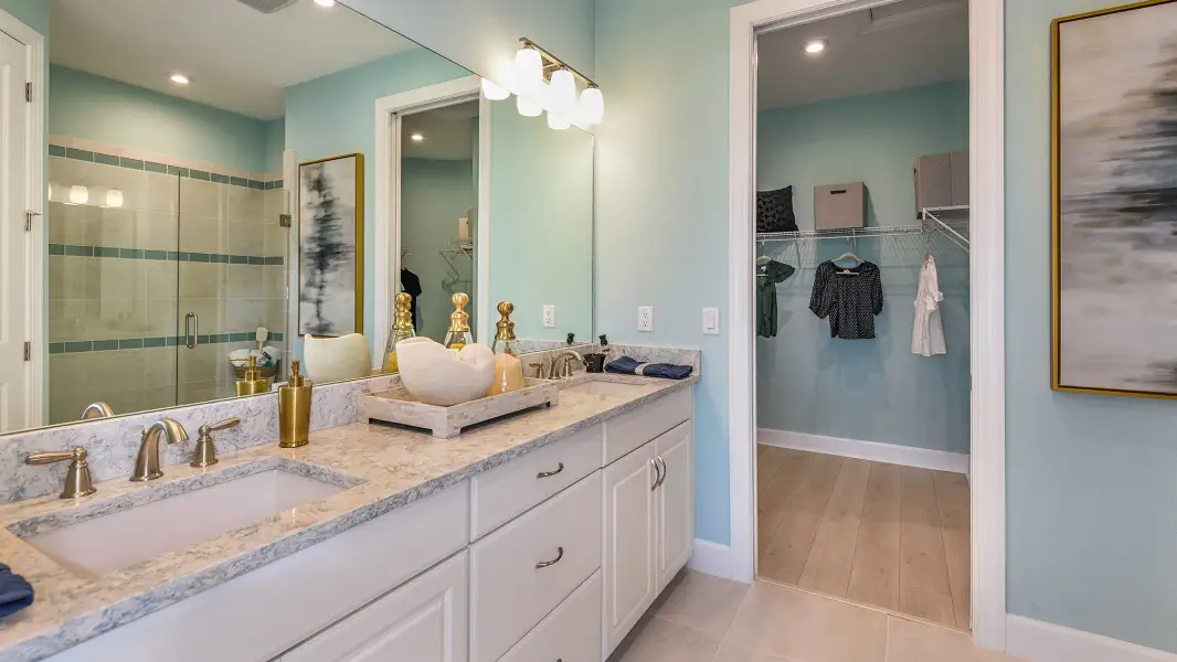 Furnished interior view inside a new home in Esplanade at Azario Lakewood Ranch, Bradenton (Image 7).