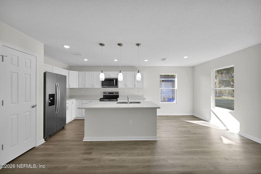 Furnished interior view inside a new home in , Jacksonville (Image 5).