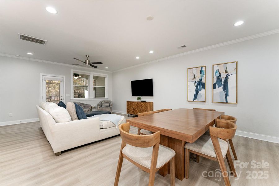 Furnished interior view inside a new home in , Cornelius (Image 23).