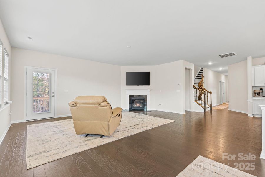 Furnished interior view inside a new home in Bell Farm: 60's, Statesville (Image 13).