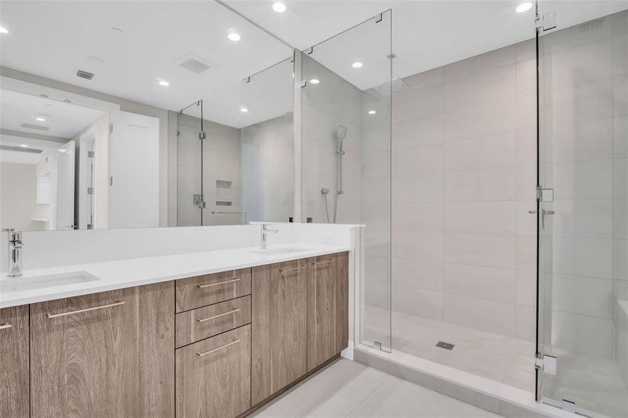 Furnished interior view inside a new home in , St. Petersburg (Image 56).