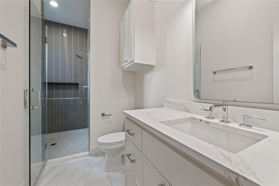 Furnished interior view inside a new home in , Houston (Image 17). Furnished interior view inside a new home in , Houston (Image 17).