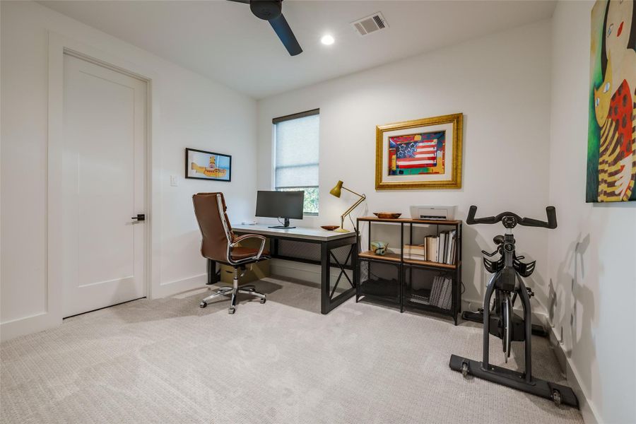 Furnished interior view inside a new home in , Houston (Image 30).
