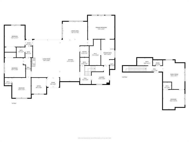 2D floor plan layout of this home in , Weatherford, TX (Image 5).