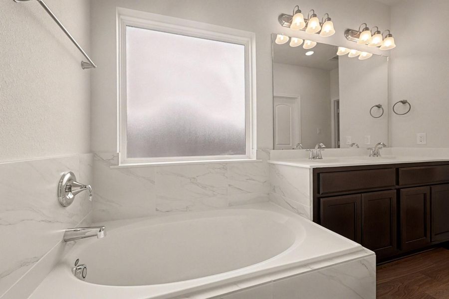 Furnished interior view inside a new home in Clear View Estates, Willis (Image 10). Furnished interior view inside a new home in Clear View Estates, Willis (Image 10).