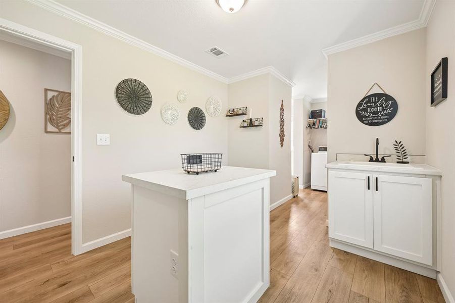 Furnished interior view inside a new home in , Anna (Image 12).