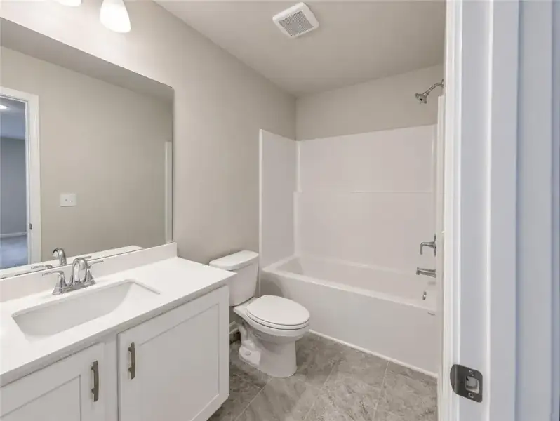 Furnished interior view inside a new home in Walden Park – The Retreat, Lithonia (Image 12).