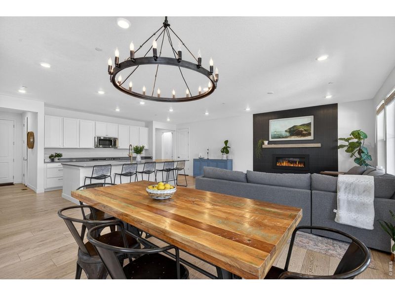 Furnished interior view inside a new home in Sunset Village, Erie (Image 37).
