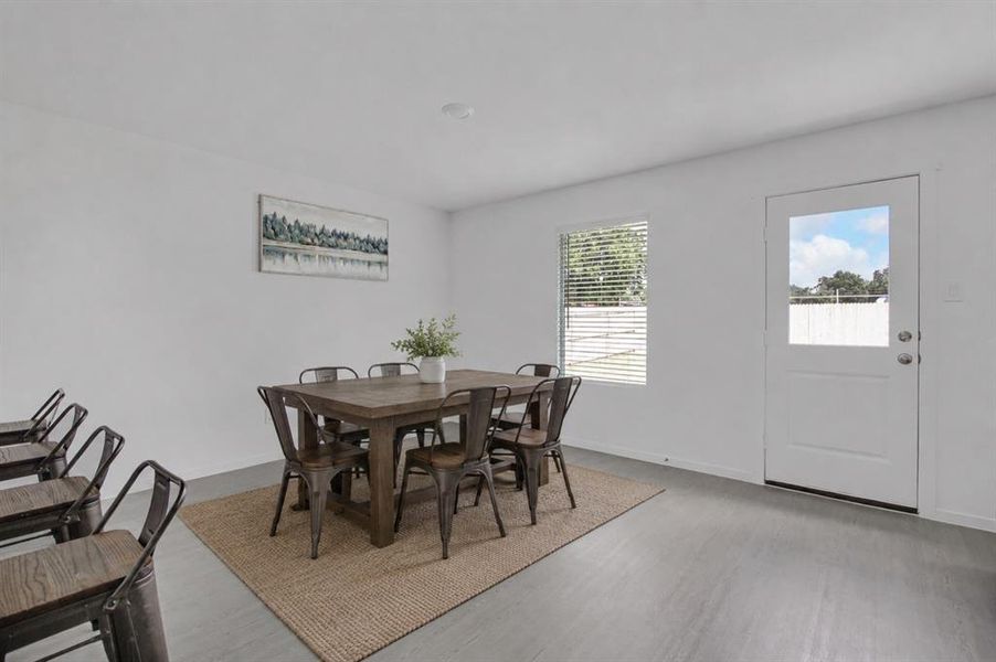 Virtual staging