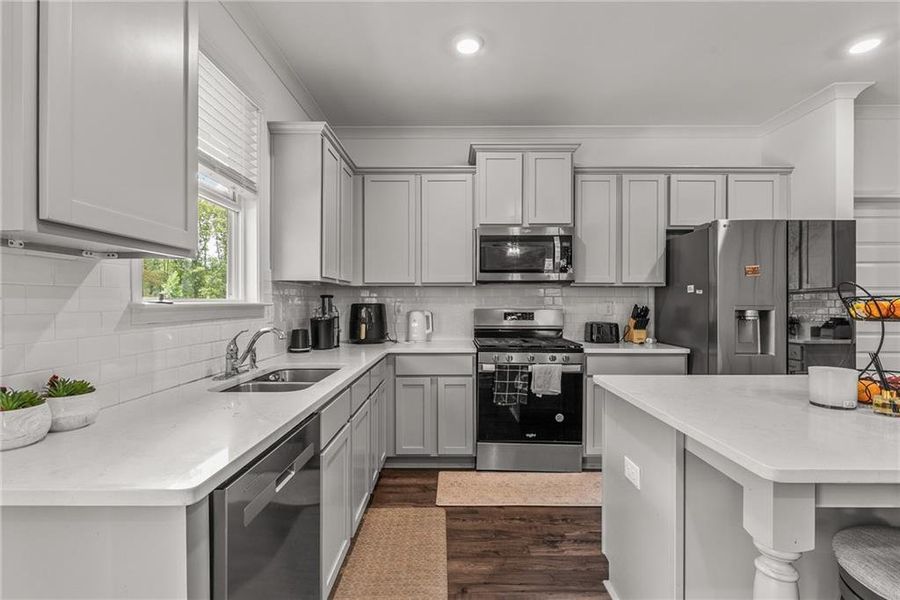 Furnished interior view inside a new home in Independence, Loganville (Image 8).