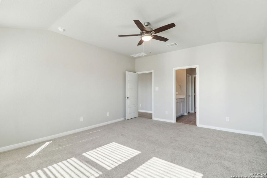 Spacious, unfurnished interior of a new home in Legendary Trails - Classic Series, Cibolo (Image 28). Spacious, unfurnished interior of a new home in Legendary Trails - Classic Series, Cibolo (Image 28).