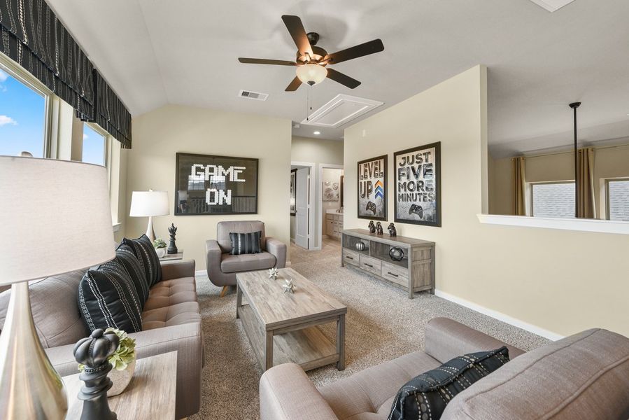 Furnished interior view inside a new home in Dellrose, Hockley (Image 36).