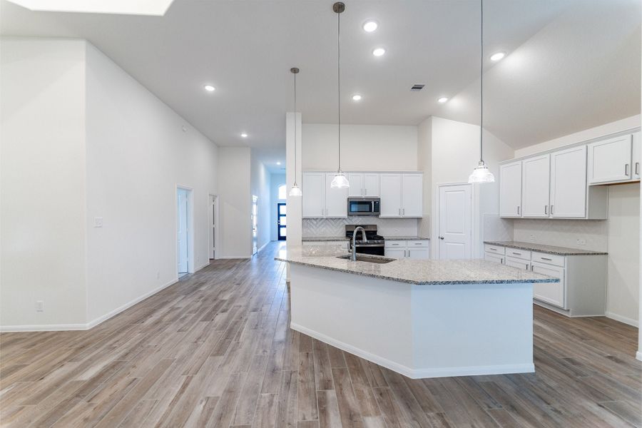 Furnished interior view inside a new home in Harvest Pointe, Needville (Image 5).
