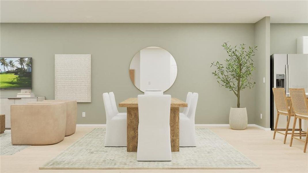 Furnished interior view inside a new home in , St. Cloud (Image 13).
