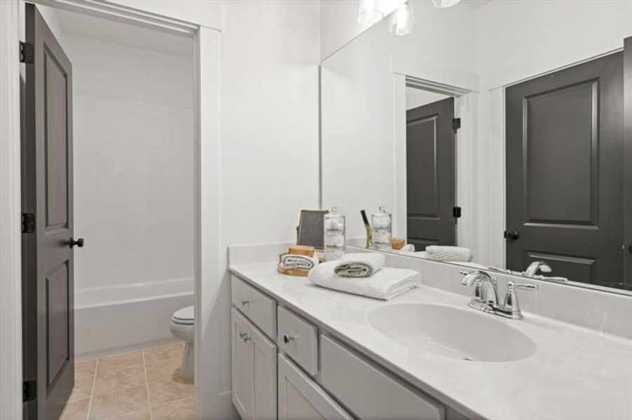 Furnished interior view inside a new home in Arden on Lanier, Cumming (Image 16).