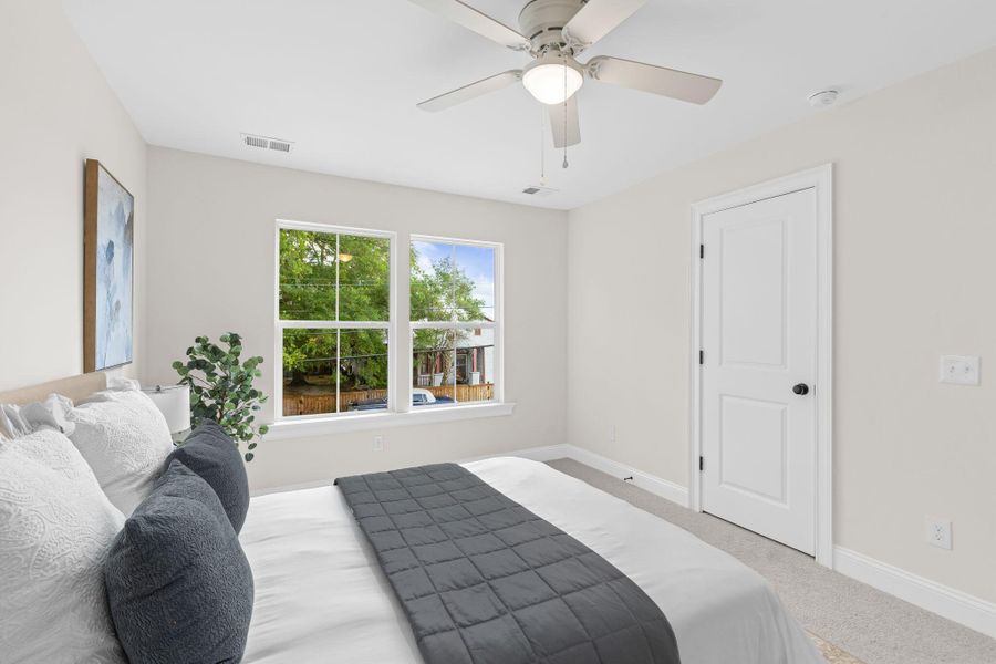 Furnished interior view inside a new home in , North Charleston (Image 11).
