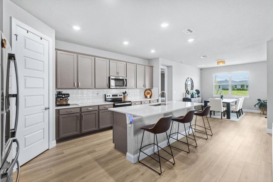 Furnished interior view inside a new home in Azalea, Port St. Lucie (Image 5).