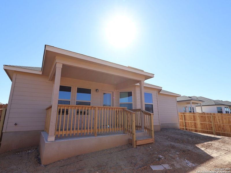 Exterior details and patio area of a home in Winding Brook, San Antonio (Image 3). Exterior details and patio area of a home in Winding Brook, San Antonio (Image 3).
