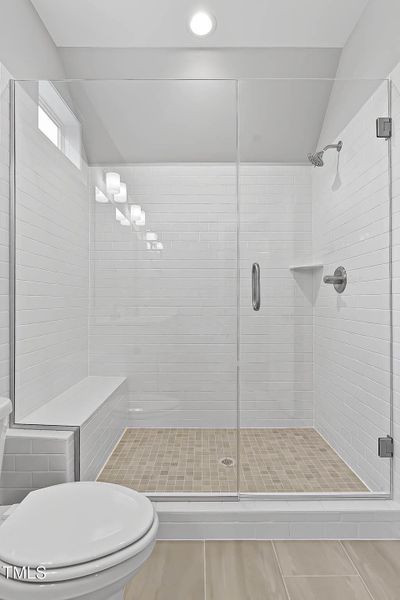 Upstairs Bath Tiled Shower