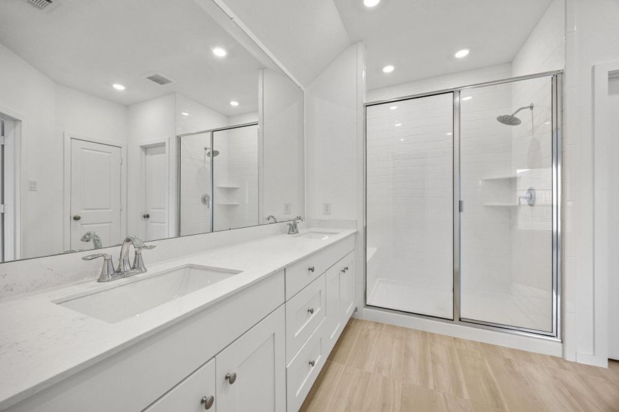 Furnished interior view inside a new home in Sunterra, Katy (Image 7). Furnished interior view inside a new home in Sunterra, Katy (Image 7).