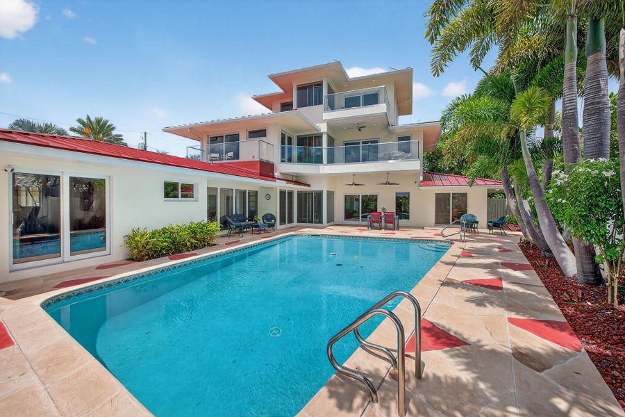Front exterior of a new home in , Fort Lauderdale, FL, highlighting curb appeal (Image 23).