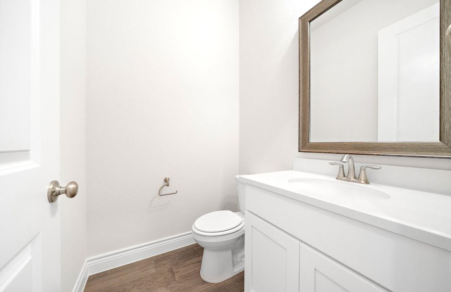 Furnished interior view inside a new home in Audubon 60′, Magnolia (Image 16).