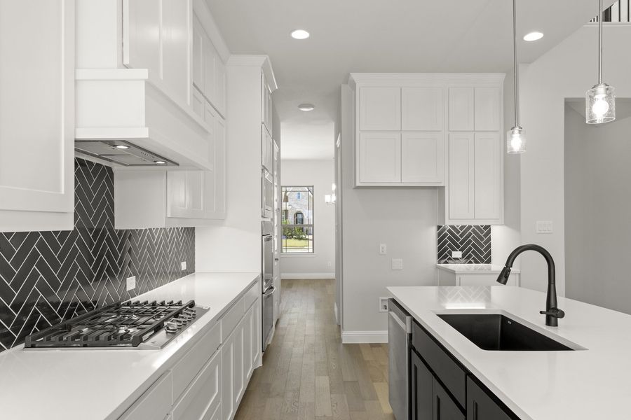Furnished interior view inside a new home in Lake Shore Village, Rowlett (Image 9).