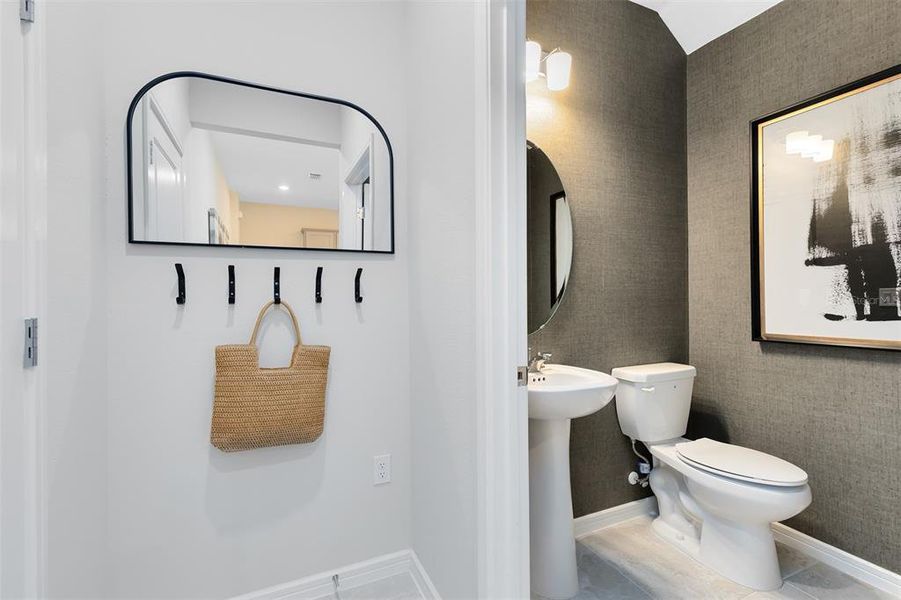 Furnished interior view inside a new home in EverBe, Orlando (Image 13).