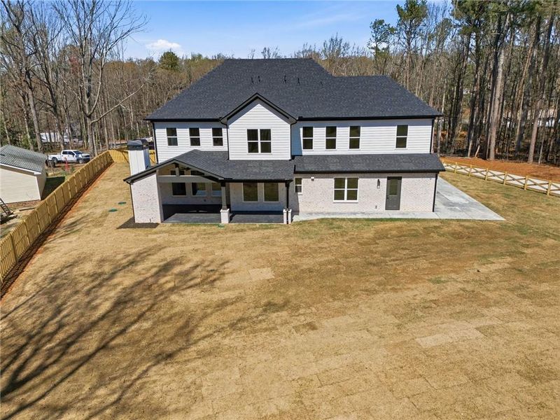 Exterior details and patio area of a home in , Lawrenceville (Image 31).
