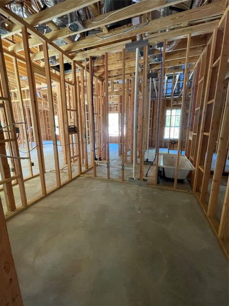 Spacious Primary Closet Spacious Primary Closet