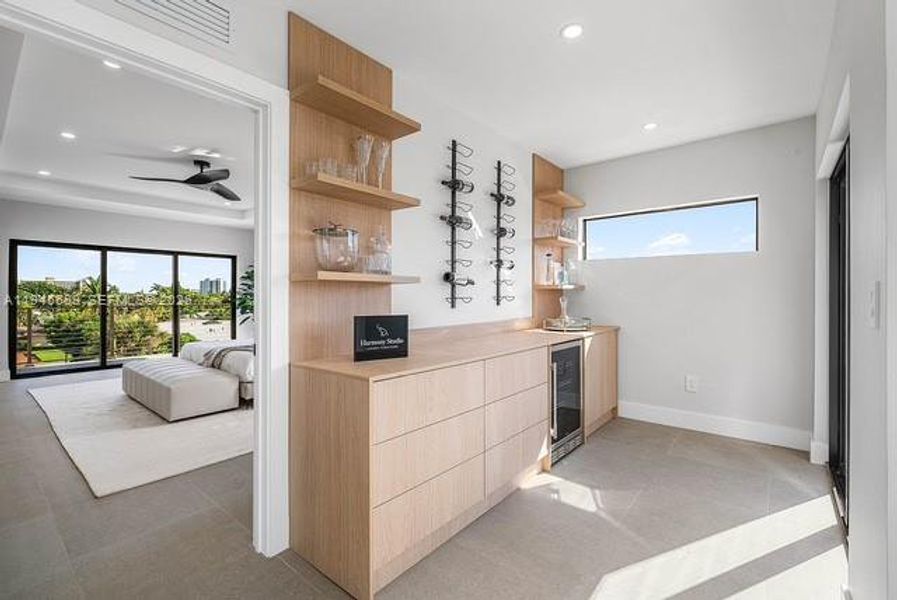 Furnished interior view inside a new home in , Pompano Beach (Image 9). Furnished interior view inside a new home in , Pompano Beach (Image 9).