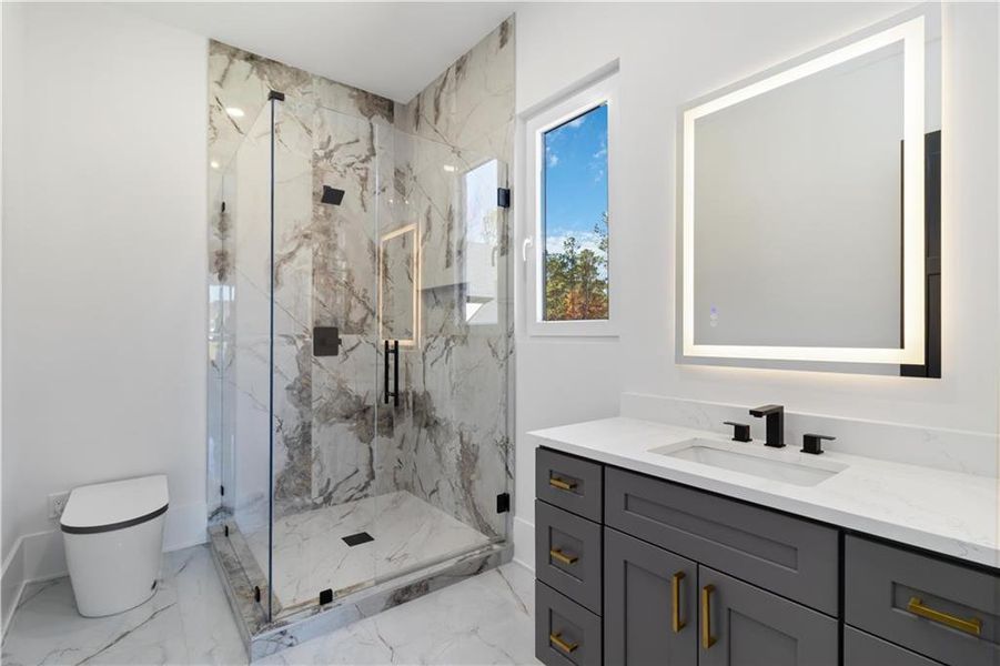 Furnished interior view inside a new home in , Lawrenceville (Image 17).