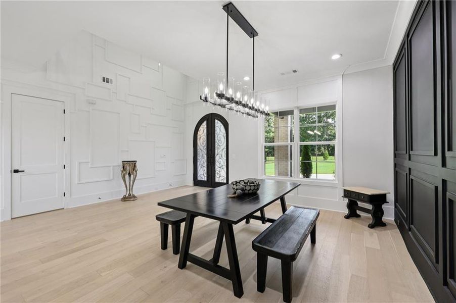 Furnished interior view inside a new home in , Hoschton (Image 44). Furnished interior view inside a new home in , Hoschton (Image 44).