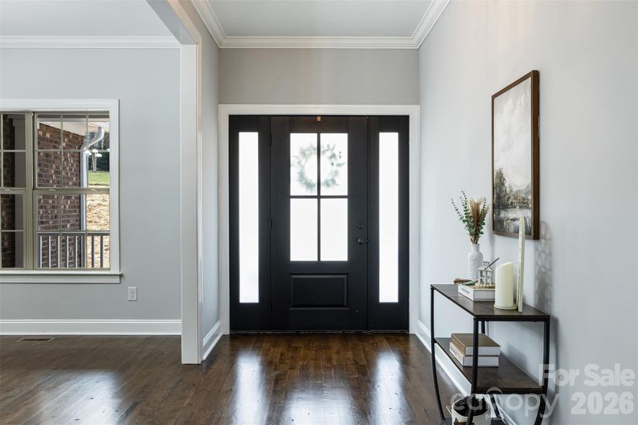 Furnished interior view inside a new home in , Gastonia (Image 19).