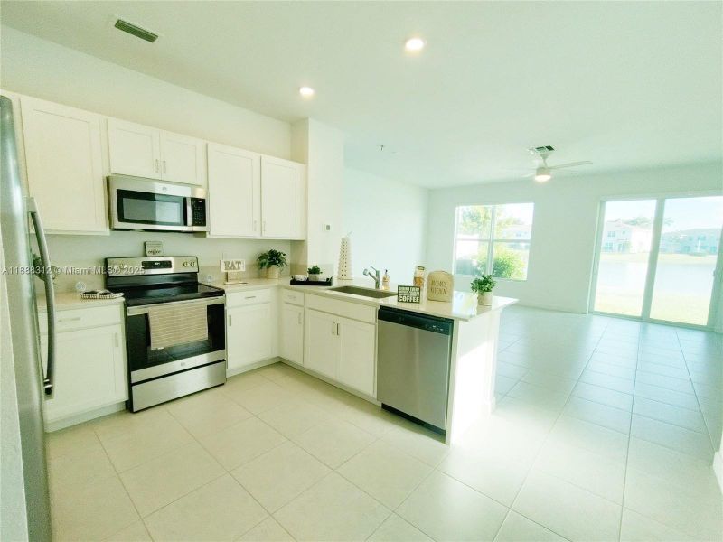 Furnished interior view inside a new home in , Lake Worth (Image 10). Furnished interior view inside a new home in , Lake Worth (Image 10).