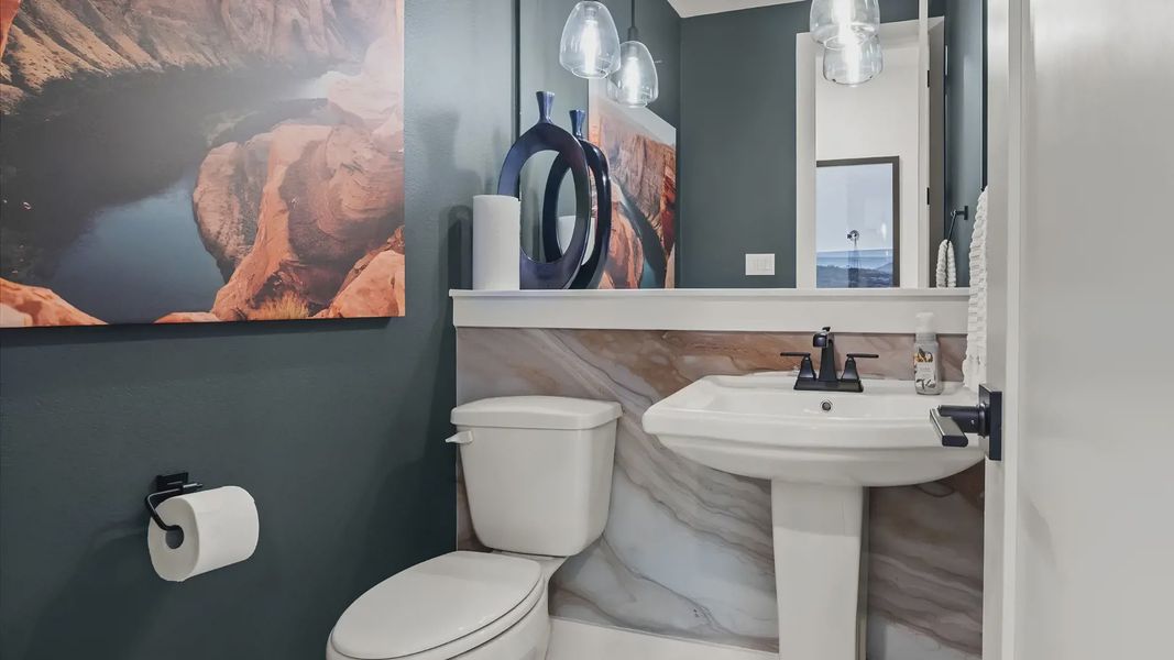 Furnished interior view inside a new home in Newhaven, Manor (Image 11).