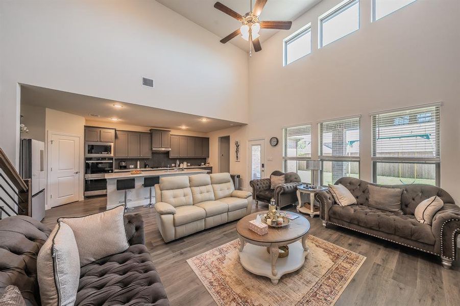 Furnished interior view inside a new home in , Little Elm (Image 7).
