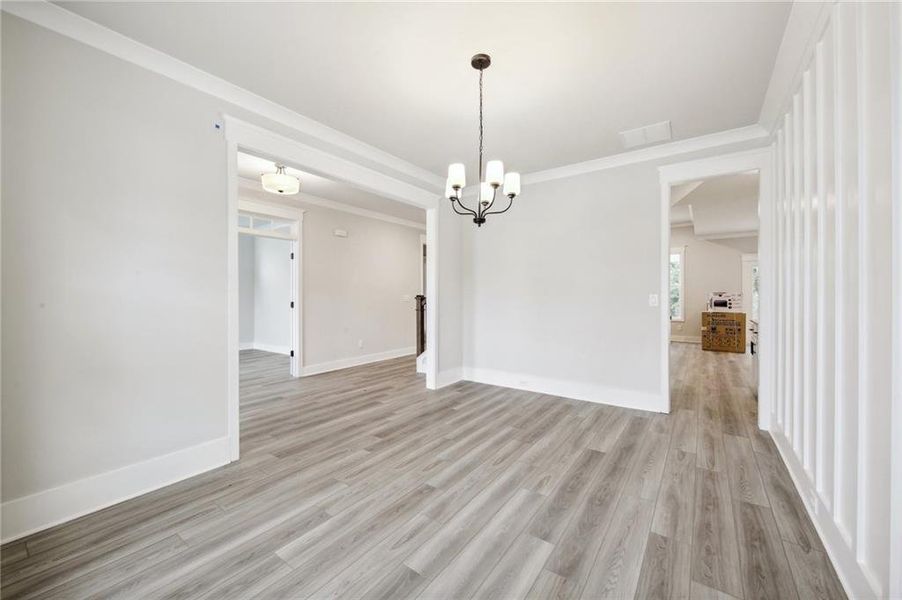 Spacious, unfurnished interior of a new home in Rosewood Lake Estates, Hoschton (Image 35).