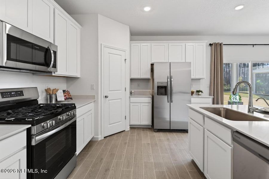 Furnished interior view inside a new home in Trailmark, St. Augustine (Image 15). Furnished interior view inside a new home in Trailmark, St. Augustine (Image 15).