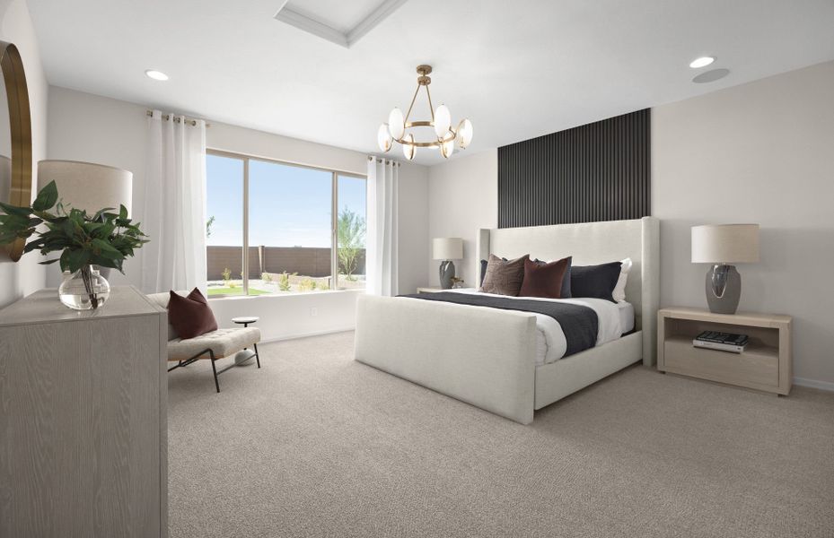 Representative furnished interior of a home built from the Firwood by Pulte Homes in Soleo, Queen Creek (Image 13). Representative furnished interior of a home built from the Firwood by Pulte Homes in Soleo, Queen Creek (Image 13).