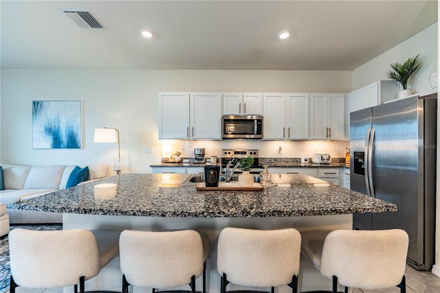 Furnished interior view inside a new home in , Plant City (Image 42).