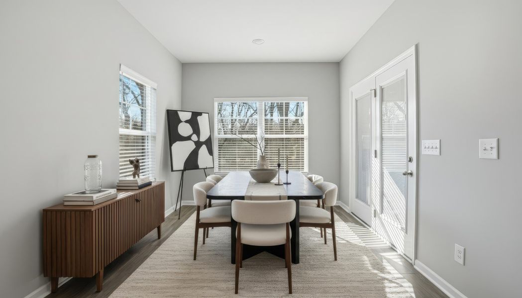 Furnished interior view inside a new home in Sagewood, Tullahoma (Image 5).