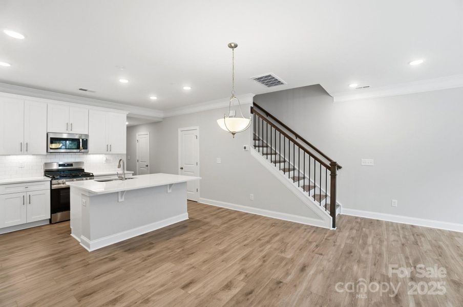 Furnished interior view inside a new home in Harrisburg Village, Harrisburg (Image 10).