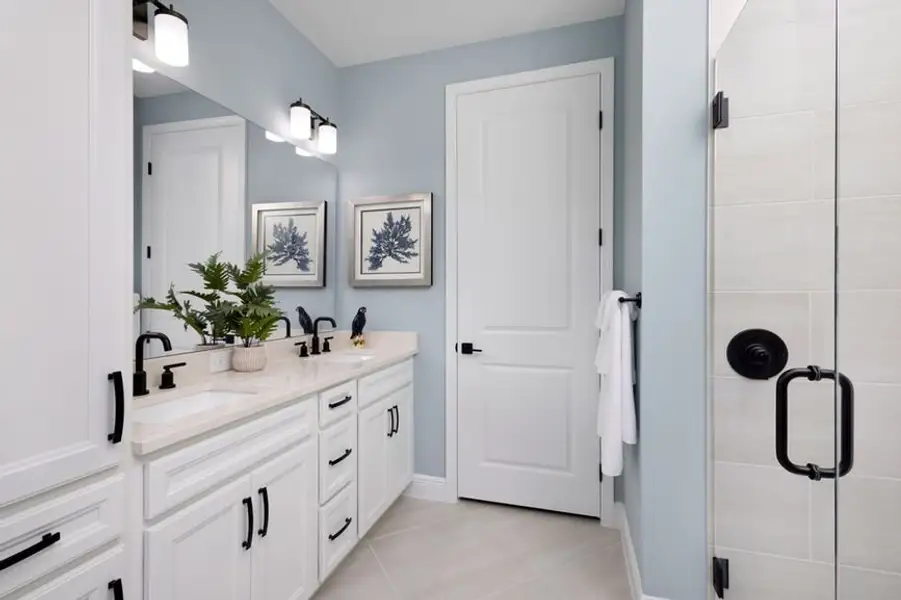 Representative furnished interior of a home built from the Hula by Minto Communities in Latitude Margaritaville Watersound, Panama City Beach (Image 6).