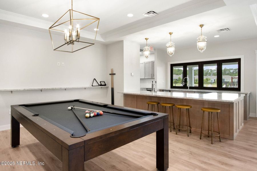 Furnished interior view inside a new home in , Yulee (Image 60).