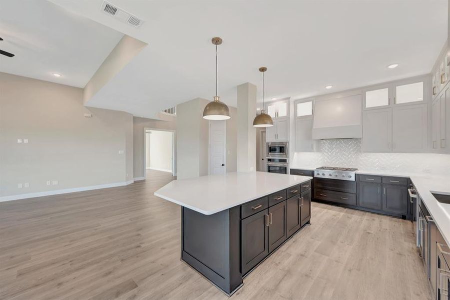 Furnished interior view inside a new home in Northshore at Lakewood Village - Classic Series, Lakewood Village (Image 13).