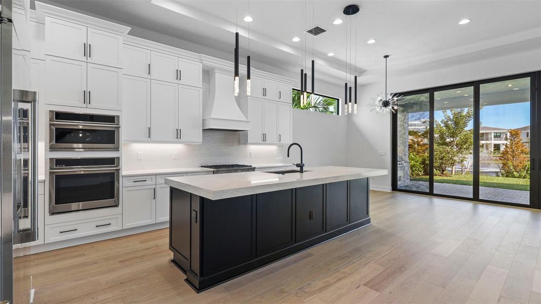 Furnished interior view inside a new home in , Palm Beach Gardens (Image 39).