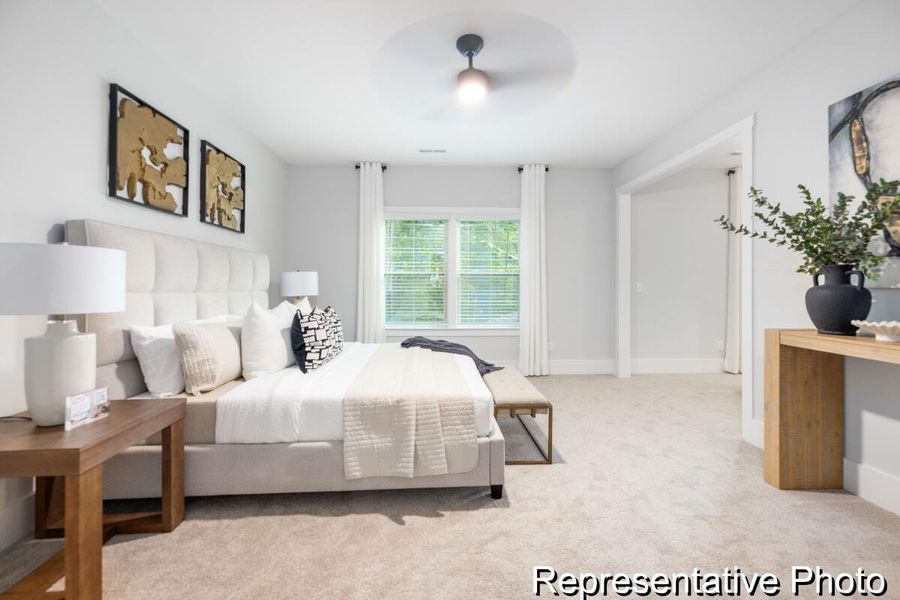 Furnished interior view inside a new home in , Ravenel (Image 35).