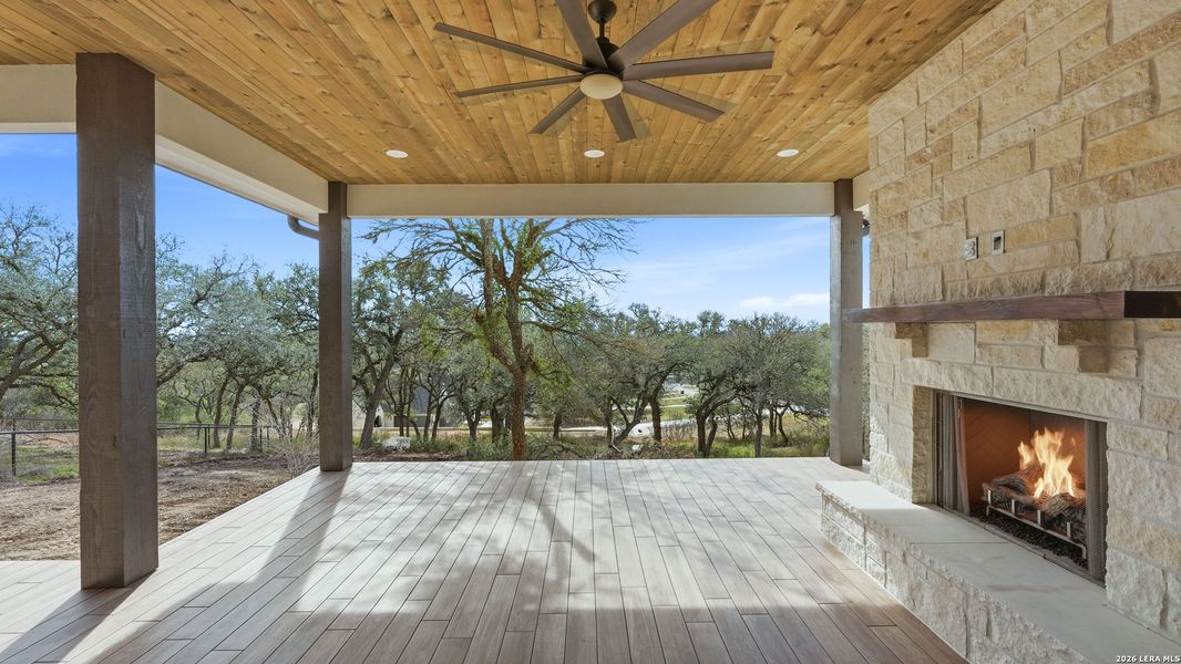 Exterior details and patio area of a home in , New Braunfels (Image 29). Exterior details and patio area of a home in , New Braunfels (Image 29).